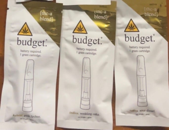 Customer photo review of 3pc Flavor Pack of 1 Gram THCA Blend Vape Cartridge