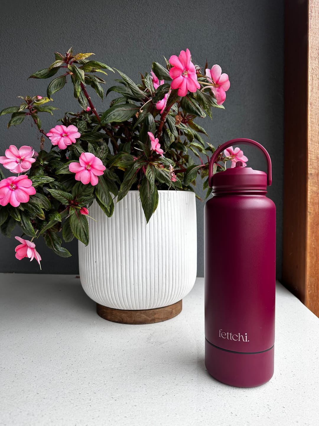 Customer photo review of The Fettchi Bottle Bordeaux