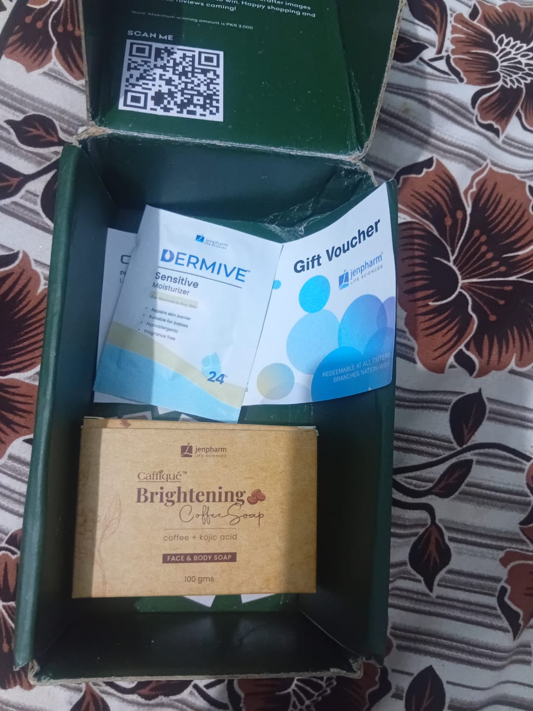Customer photo review of Brightening Coffee Soap