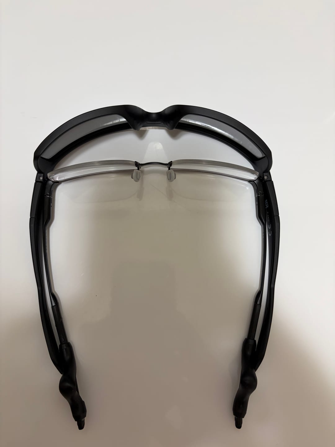 Customer photo review of OverShade™ Summit Polarized Fit-Over Sunglasses