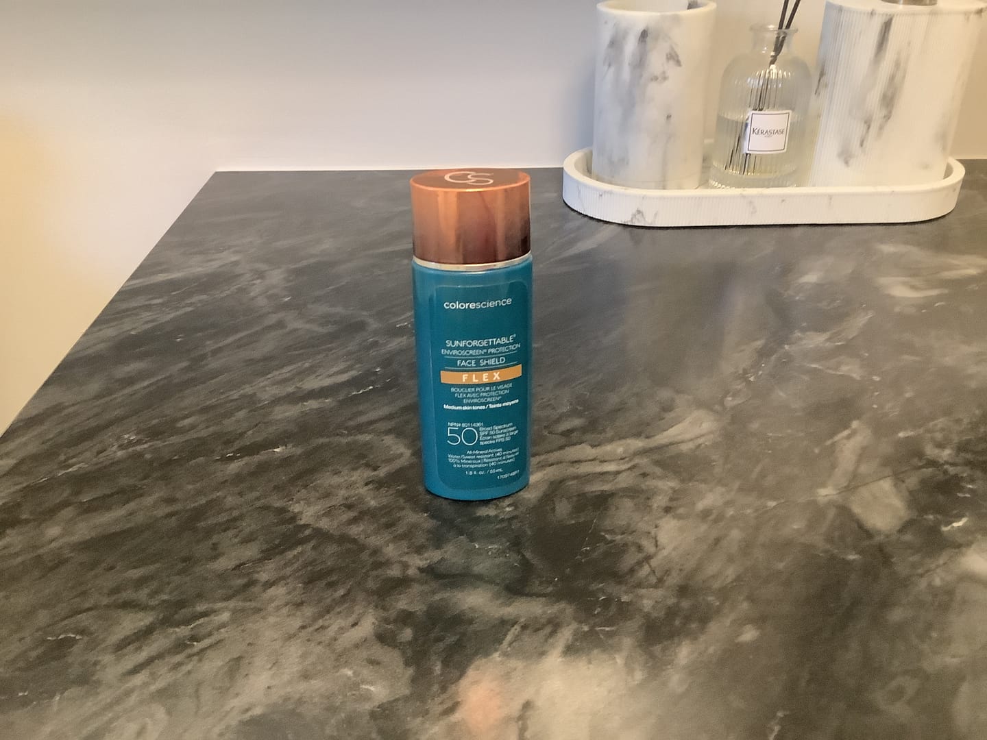 Customer photo review of Protection solaire Face Shield FLEX FPS 50