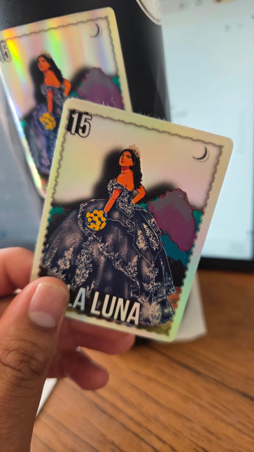Customer photo review of Print Custom Stickers