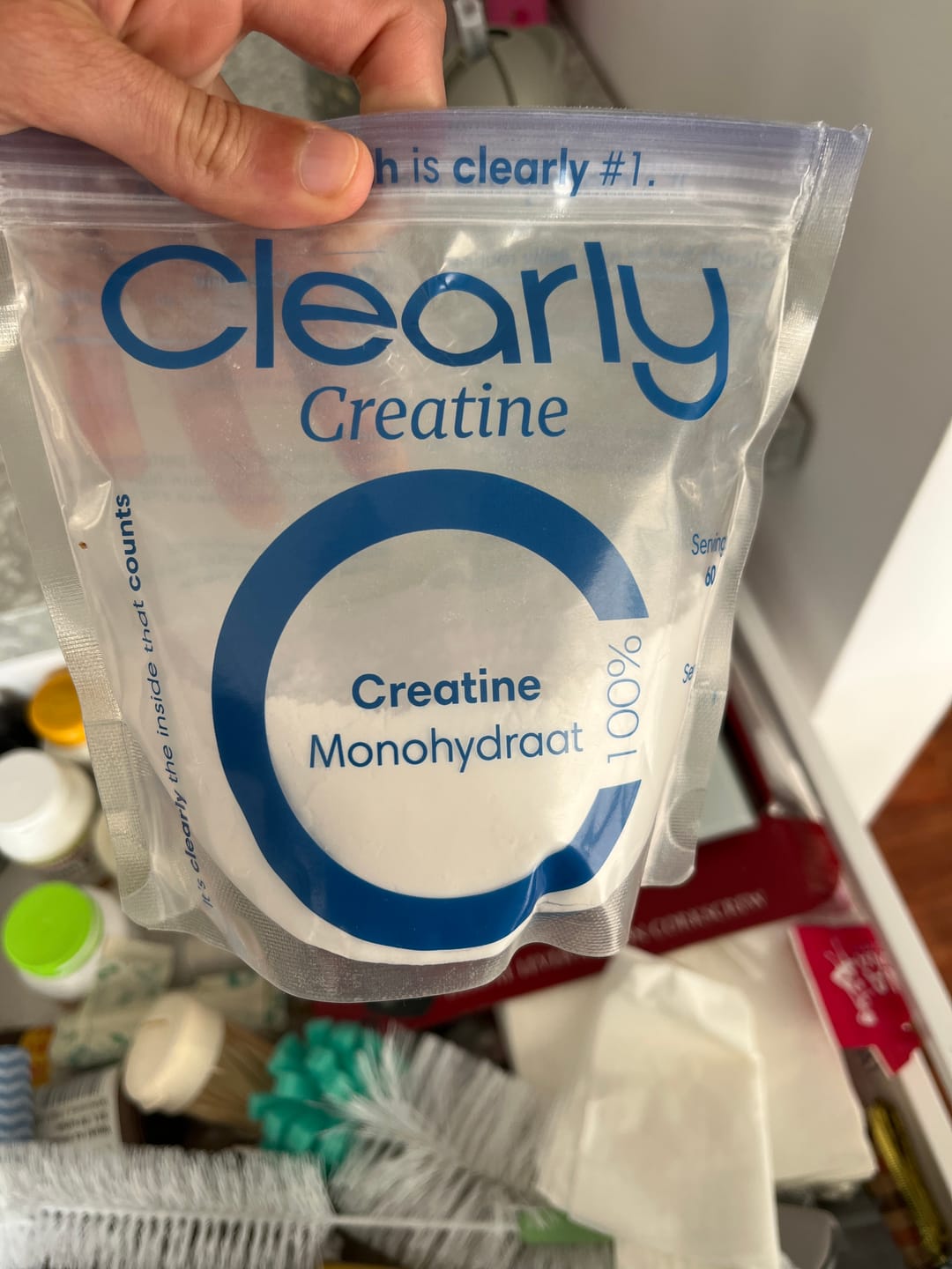 Customer photo review of Creatine