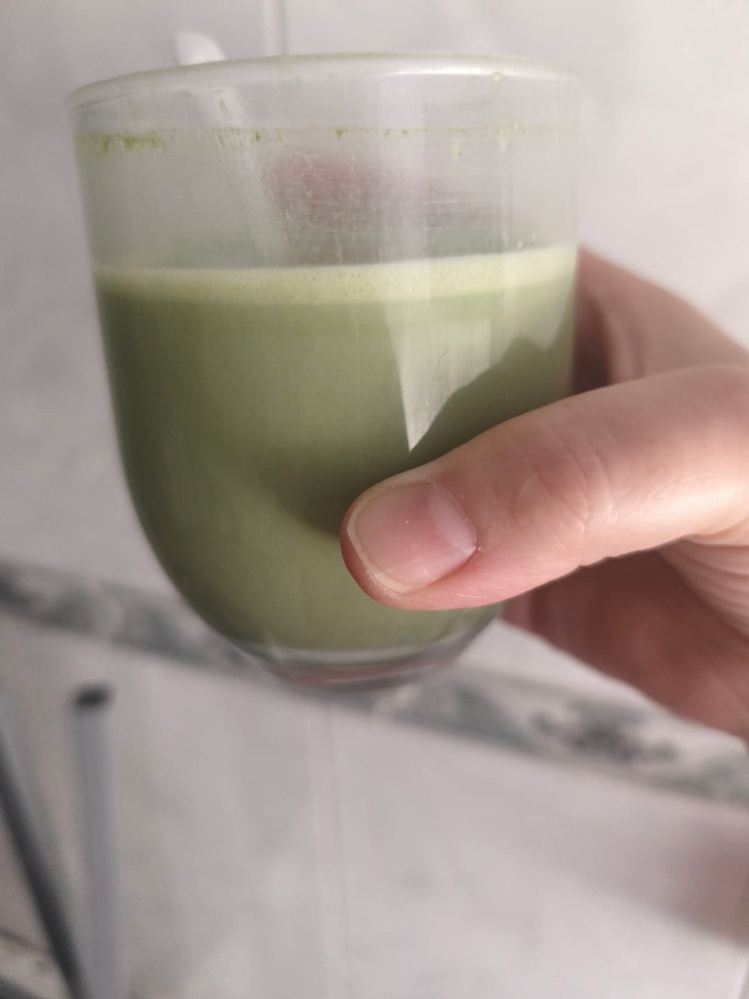 Customer photo review of Té Matcha Ceremonial Okumidori Gran Reserva
