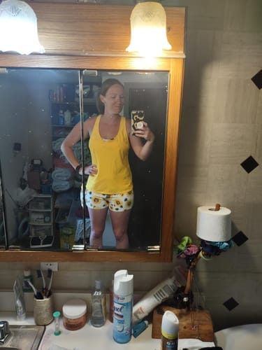Customer photo review of Emoswim - 3 Piece Tankini Swimsuits for Women Tummy Control Bathing Suits