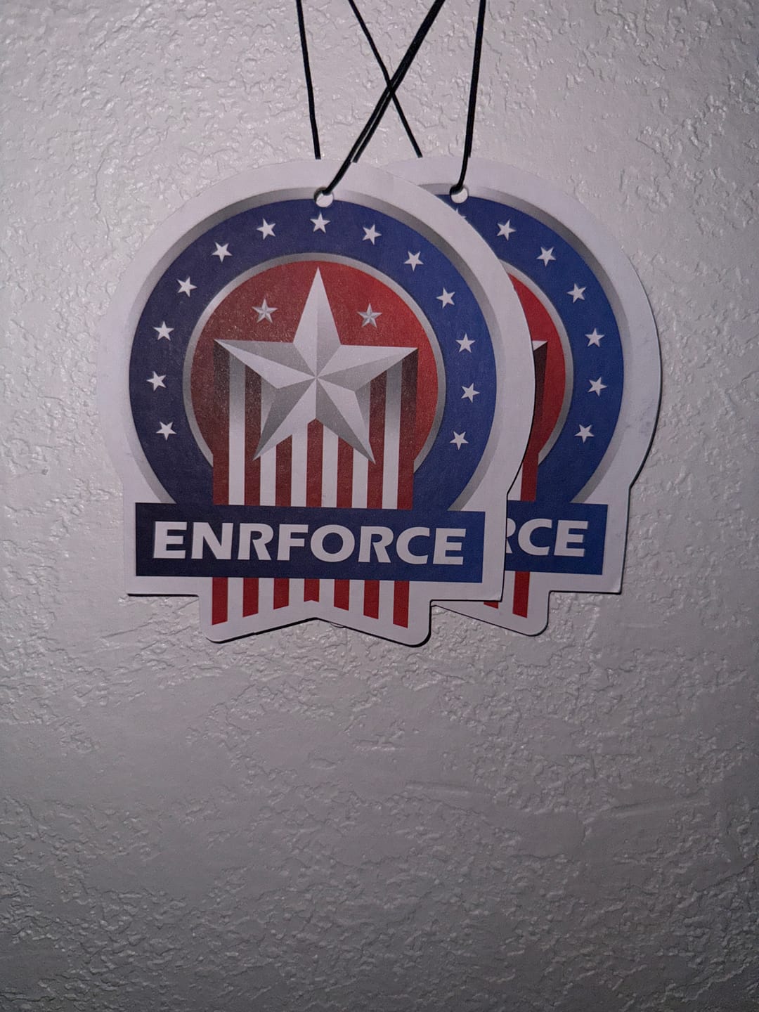 Customer photo review of Captain Air Fresheners (2 Per Pack)