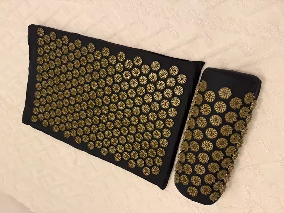 Customer photo review of Ancrage™ — Tapis et coussin d’acupression