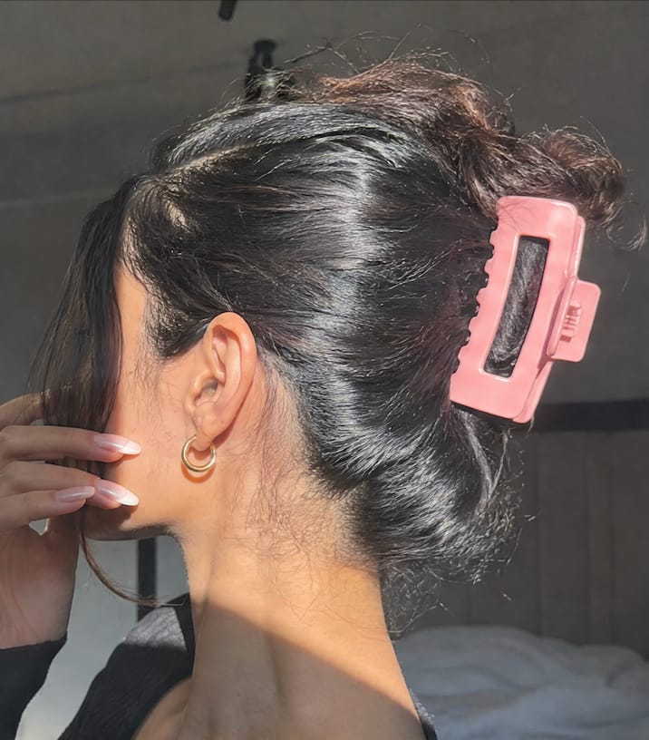 Customer photo review of Cloud Comfort Hair Clip