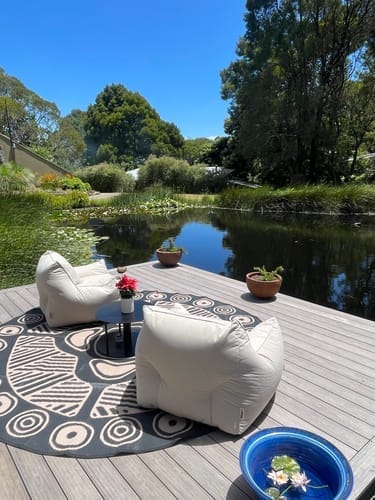 Customer photo review of DODO BEAN BAG - OUTDOOR DOVE WHITE