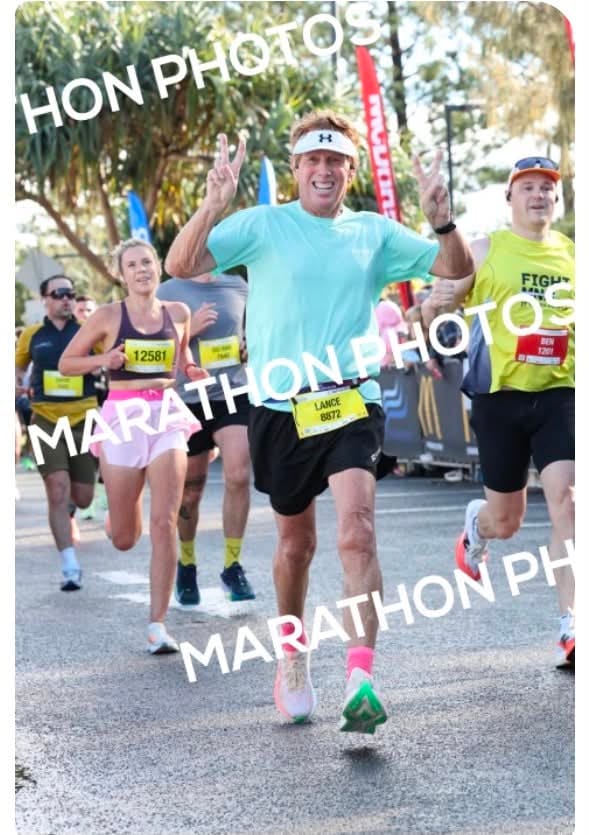Customer photo review of RUNNR 2-in-1 Running Shorts