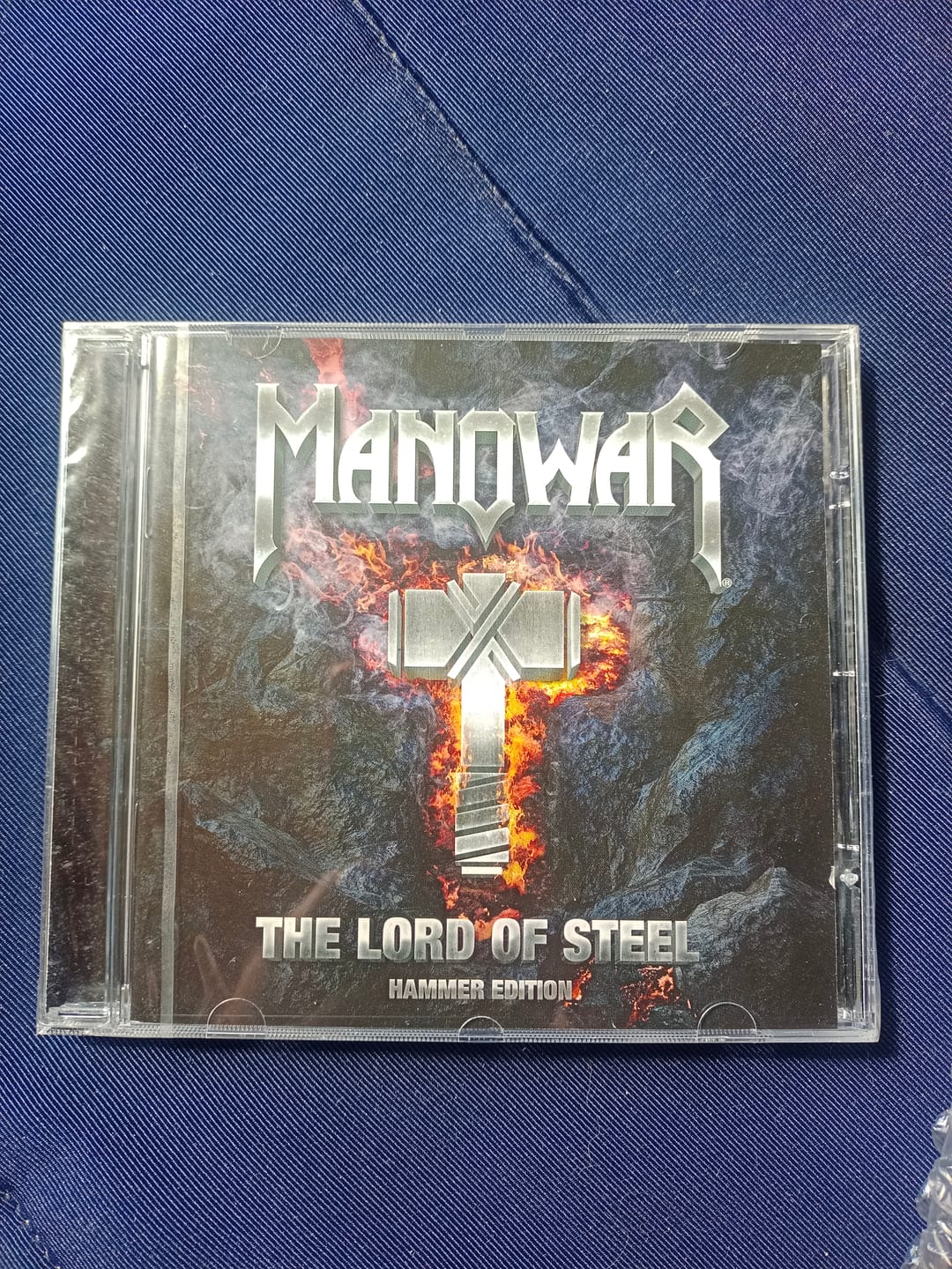 Customer photo review of Manowar CD The Lord Of Steel - Hammer Edition