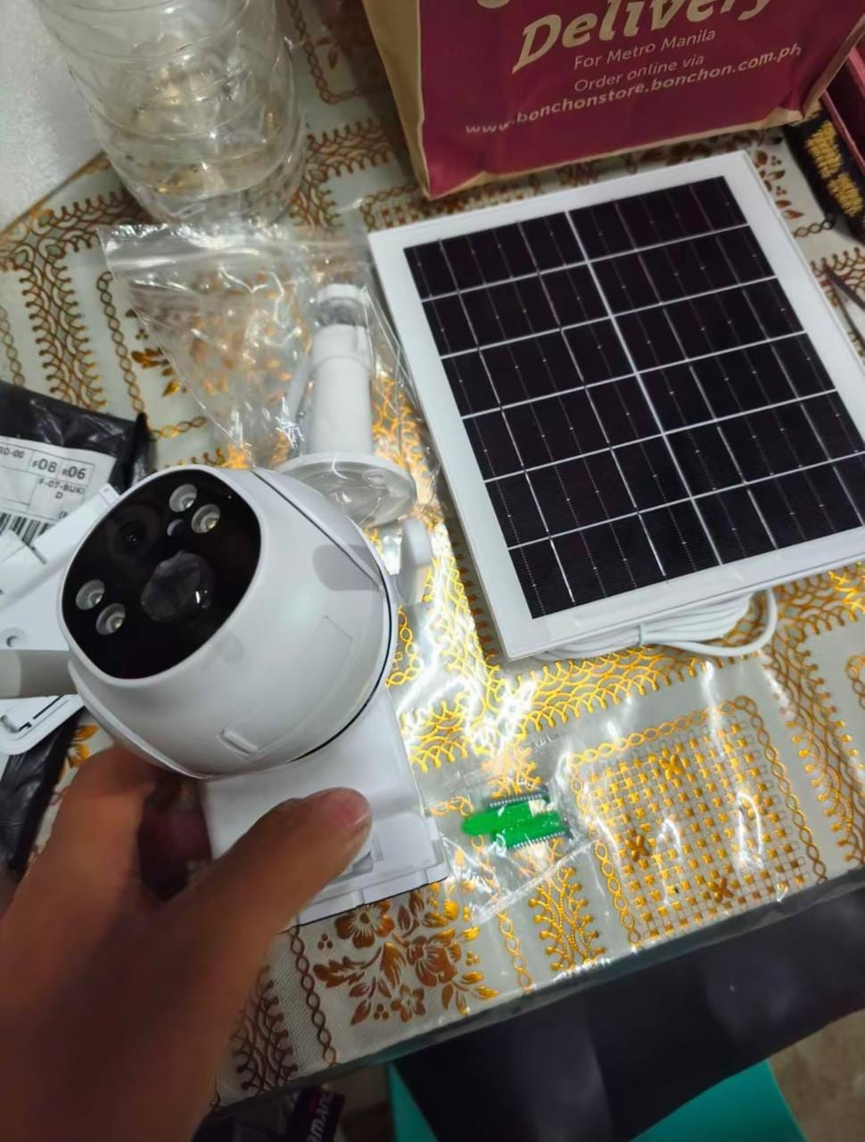 Customer photo review of 4G CCTV 2K HD 360° - Single & Dual Lens | No WiFi, No Power Needed | LIFETIME FREE 4G DATA INCLUDED