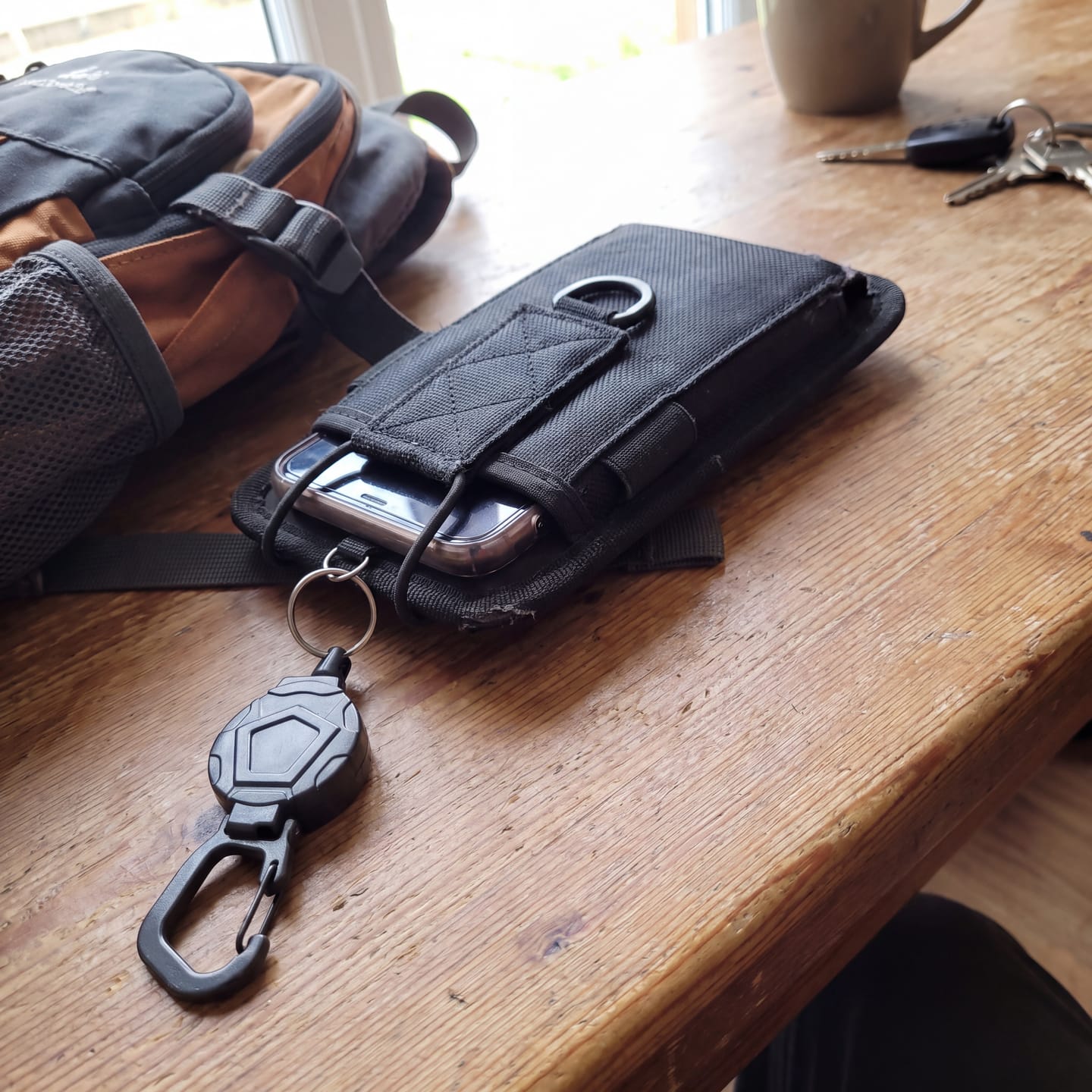 Customer photo review of PhoneZip Pro | Handysicherung Outdoor