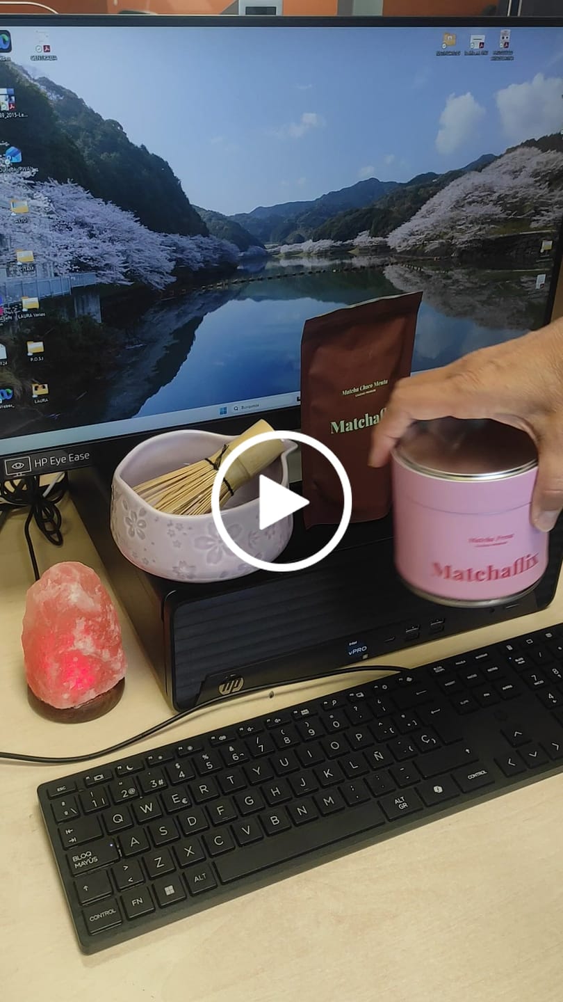 Customer video review of Té Matcha Premium Choco-Menta liquidación