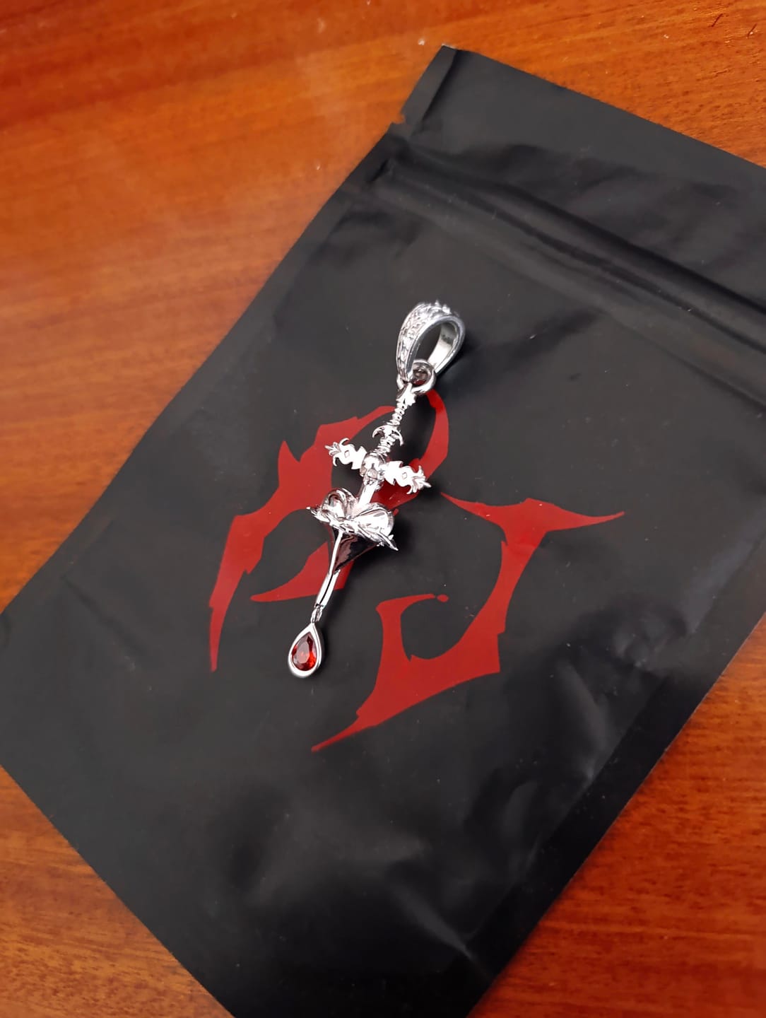 Customer photo review of SACRIFICE PENDANT