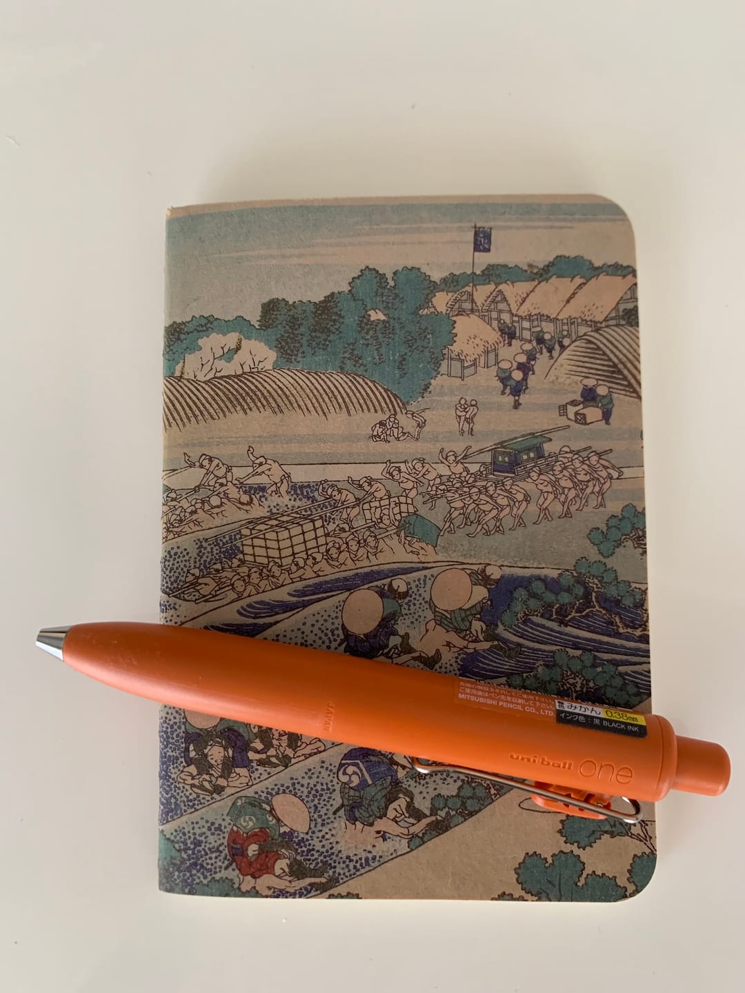 Customer photo review of Japoński Notatnik Ro-Biki Tokaido Mały