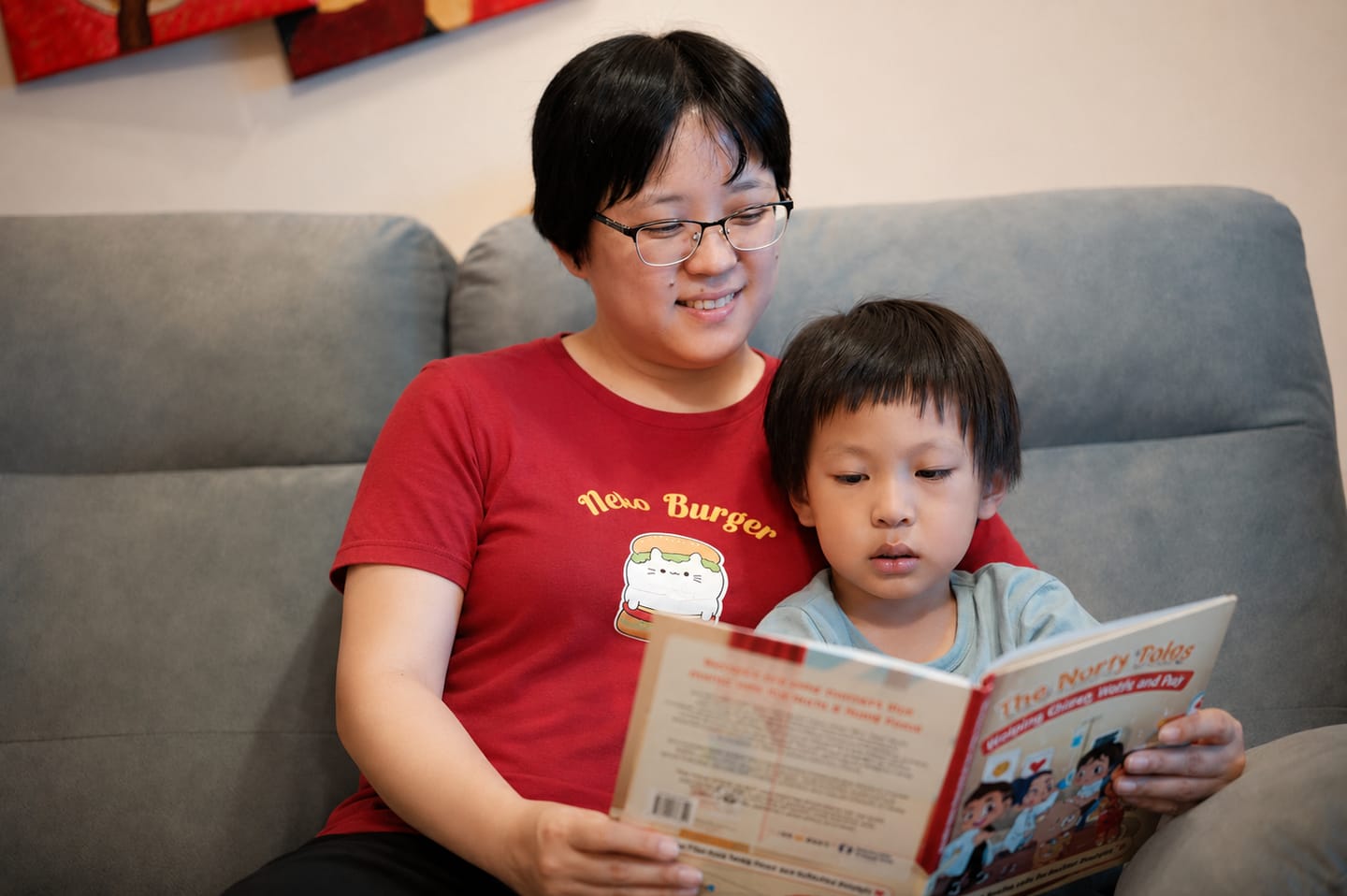 Customer photo review of The Nurts Tales: Growing Strong, Inside and Out