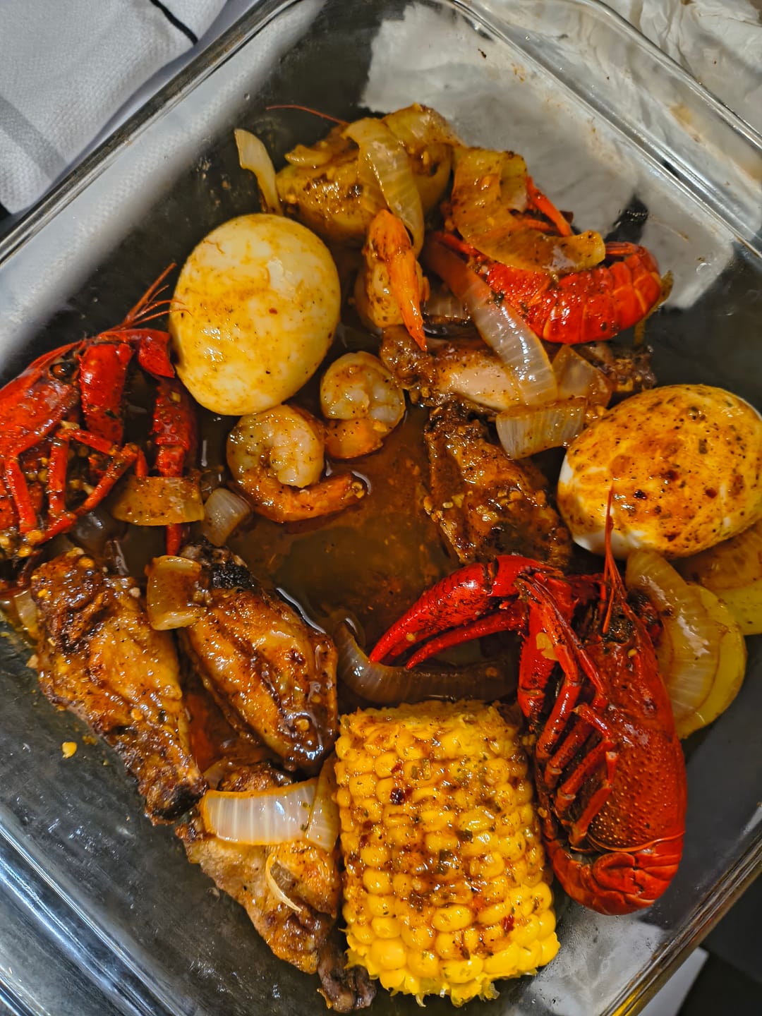 Customer photo review of Jazzyjs cajun seafood seasoning Mild