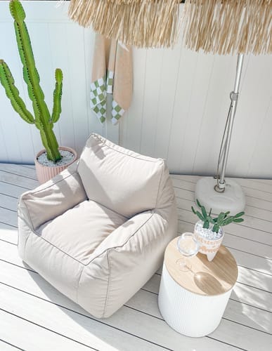 Customer photo review of DODO BEAN BAG - OUTDOOR DOVE WHITE