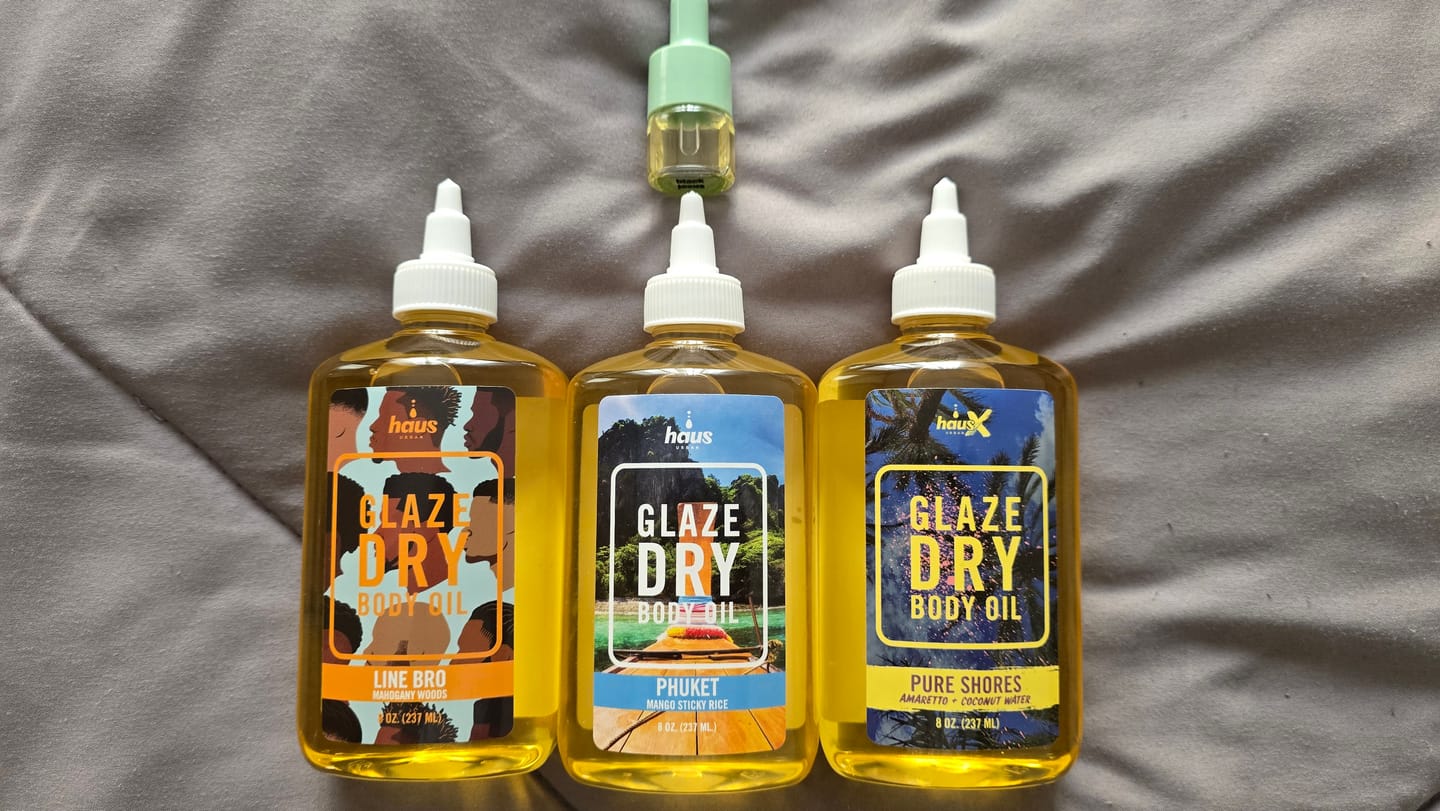 Customer photo review of Phuket Glaze Dry Body Oil | Mango Sticky Rice