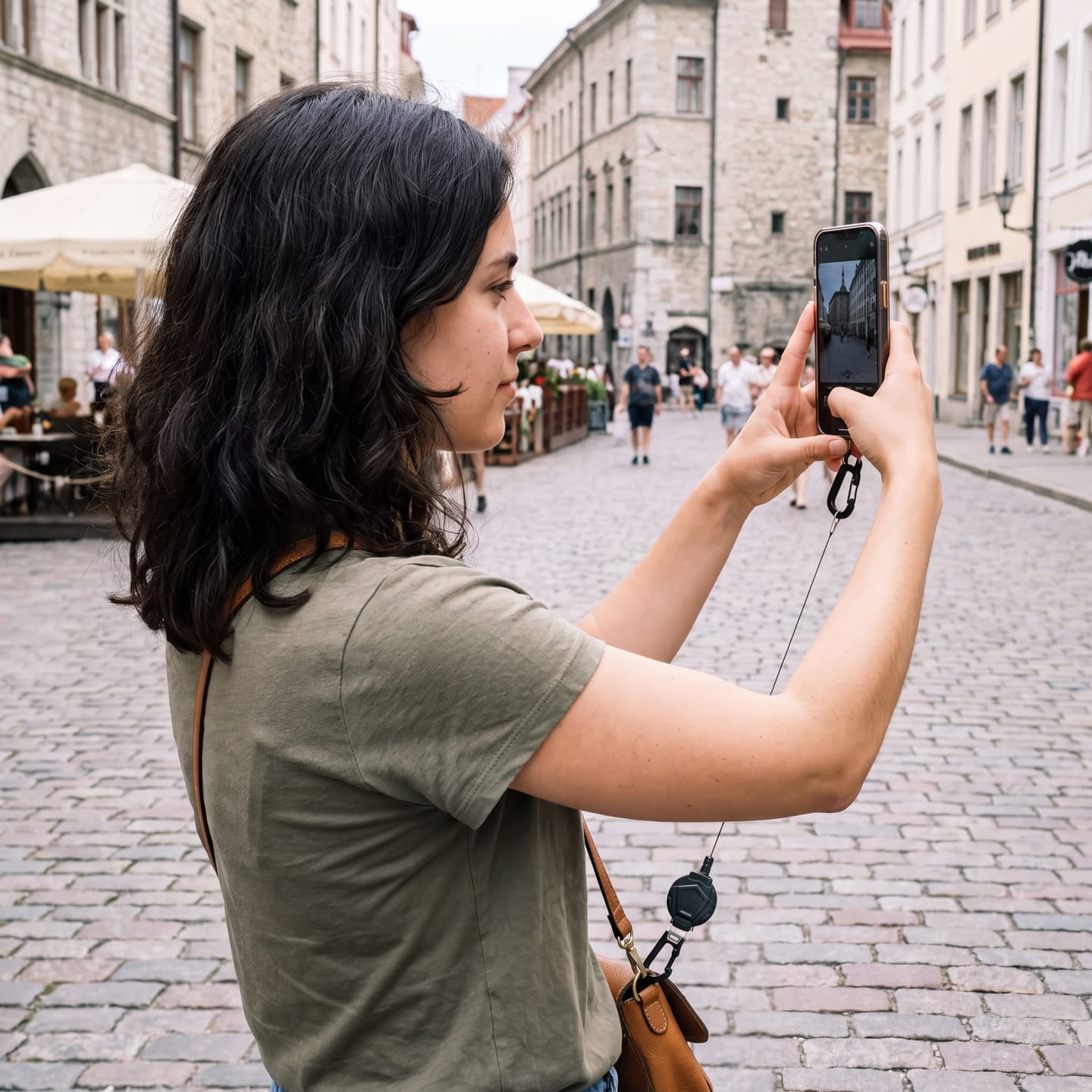 Customer photo review of PhoneZip Pro | Handysicherung Outdoor