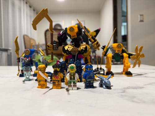 Customer photo review of Mech de Batalla Spinjitzu de Arin