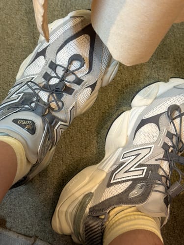 Customer photo review of New Balance SUMMER GRAY U90603FA 網布 麂皮 涼鞋