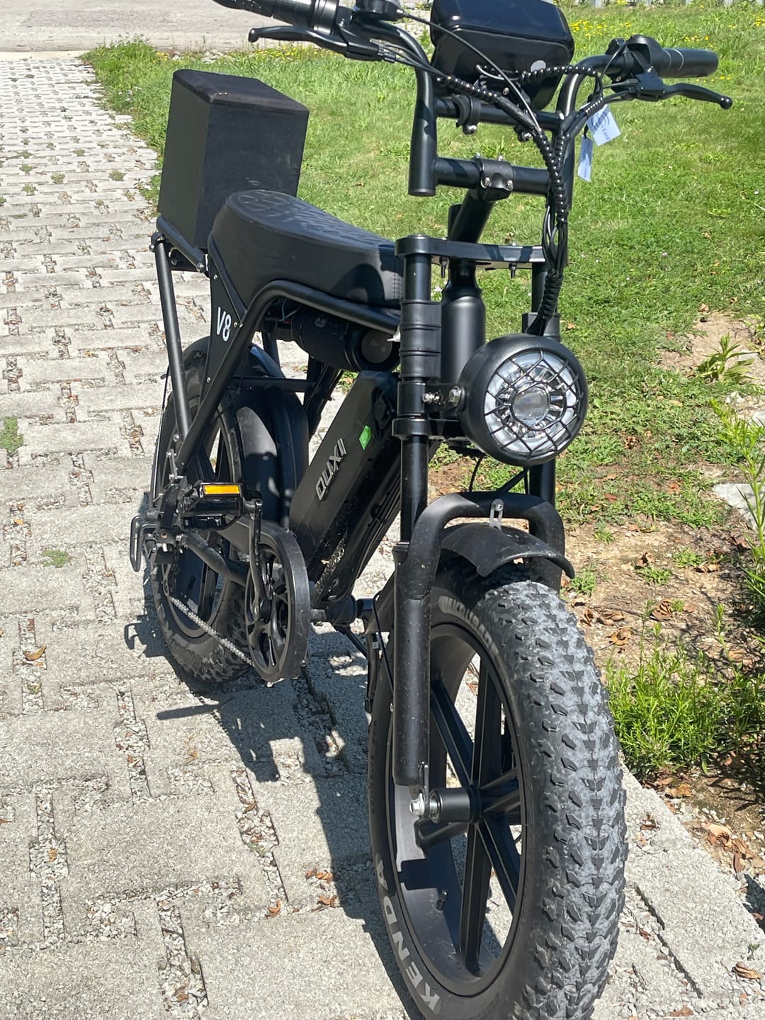 Customer photo review of OUXI V8 750W Fat Tire Electric Bike