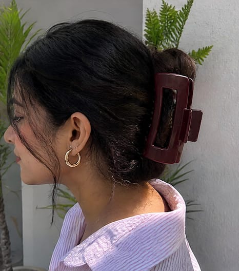 Customer photo review of Cloud Comfort Hair Clip