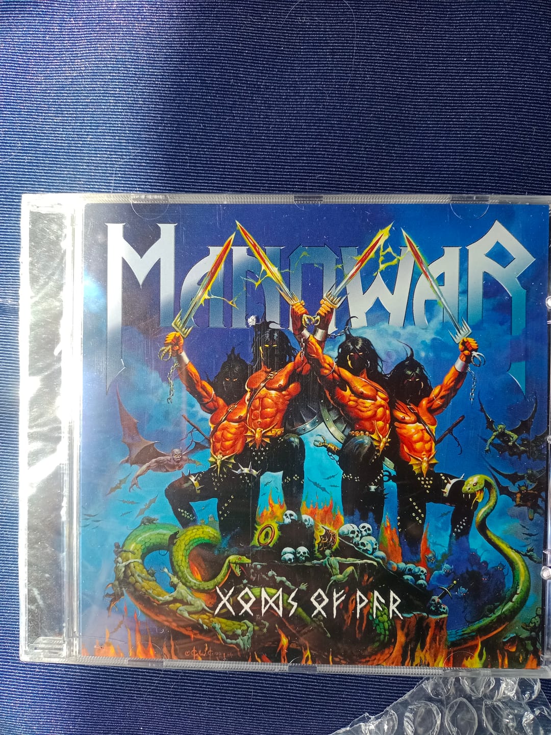 Customer photo review of Manowar CD 2-Disc Hell On Stage Live