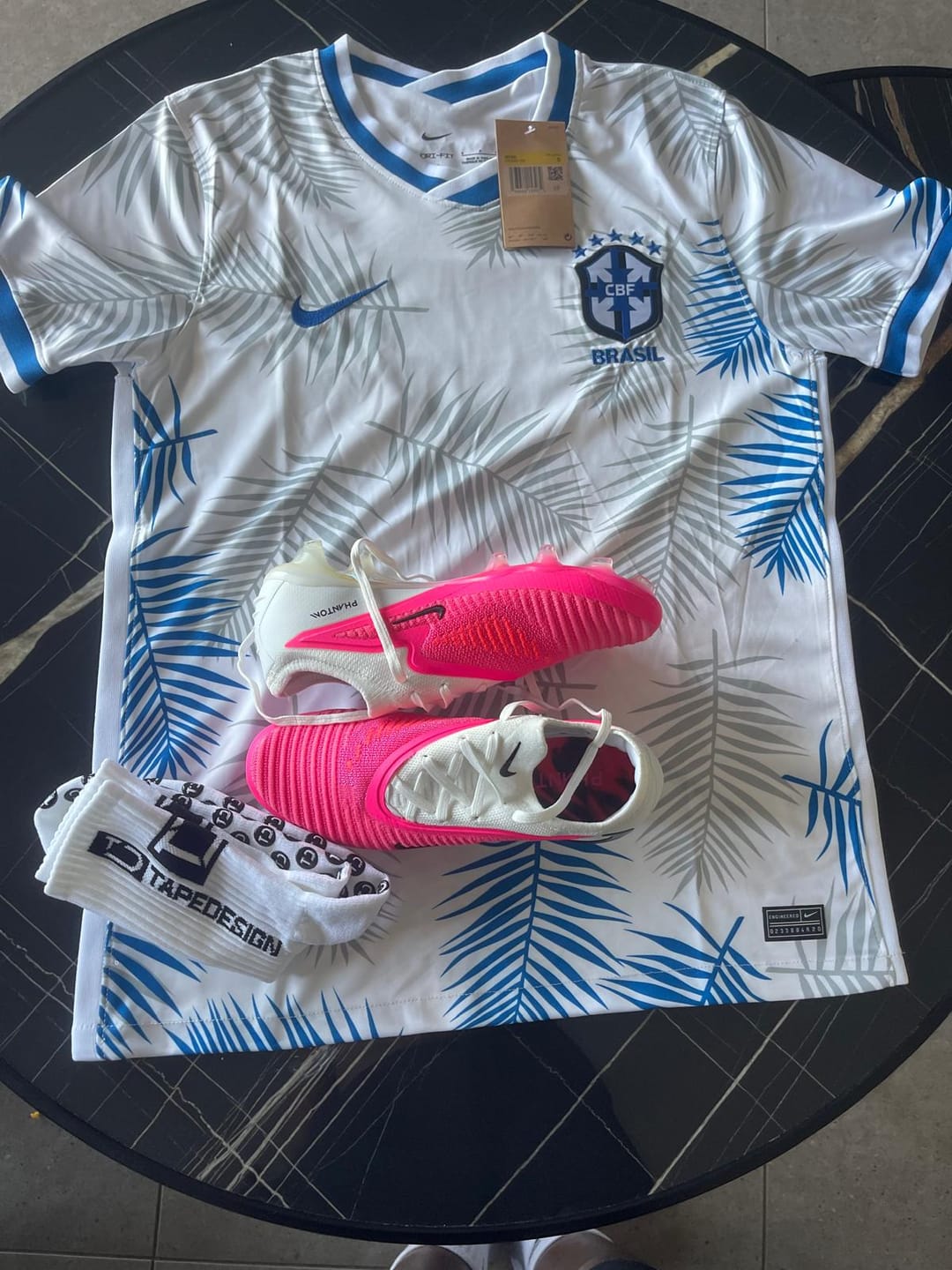 Customer photo review of ברזיל חולצה מיוחדת 2024 - Blue