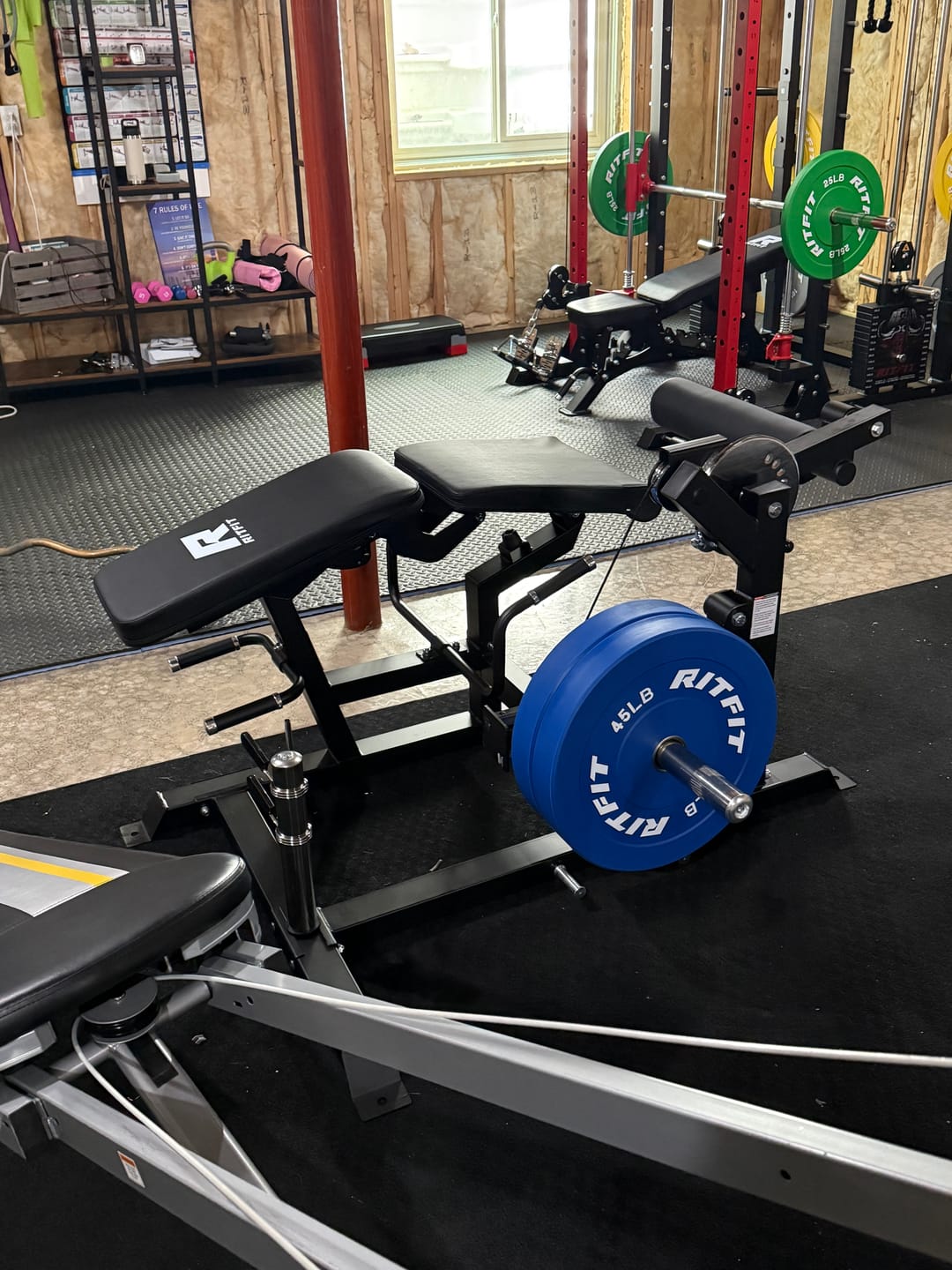 Customer photo review of RitFit Mustang PRO Leg Extension Curl Machine