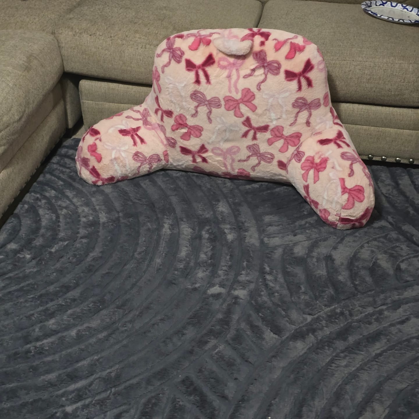 Customer photo review of Designer Relax Mat - 1.4" Thick Foam Base