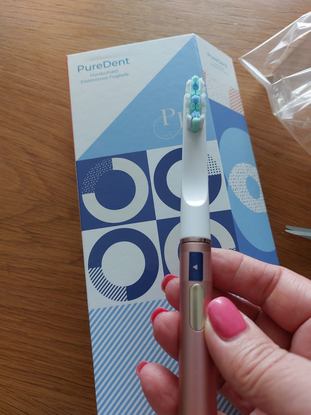 Customer photo review of PureDent szónikus fogkefe