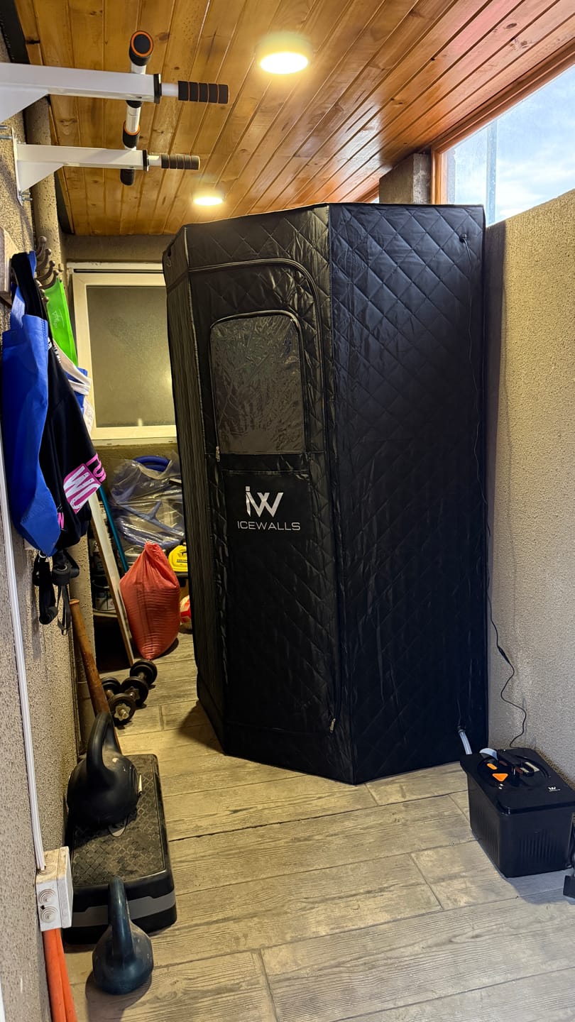 Customer photo review of Sauna Portátil 3.0