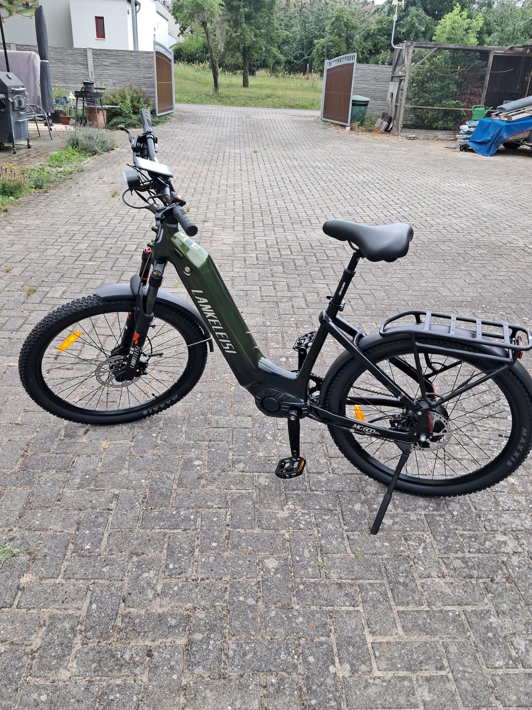Customer photo review of Lankeleisi MG600 Lite 250W 27.5" Electric Trekking Bike 720Wh SUV E-bike with Switchable Sensor 36V 20Ah Battery