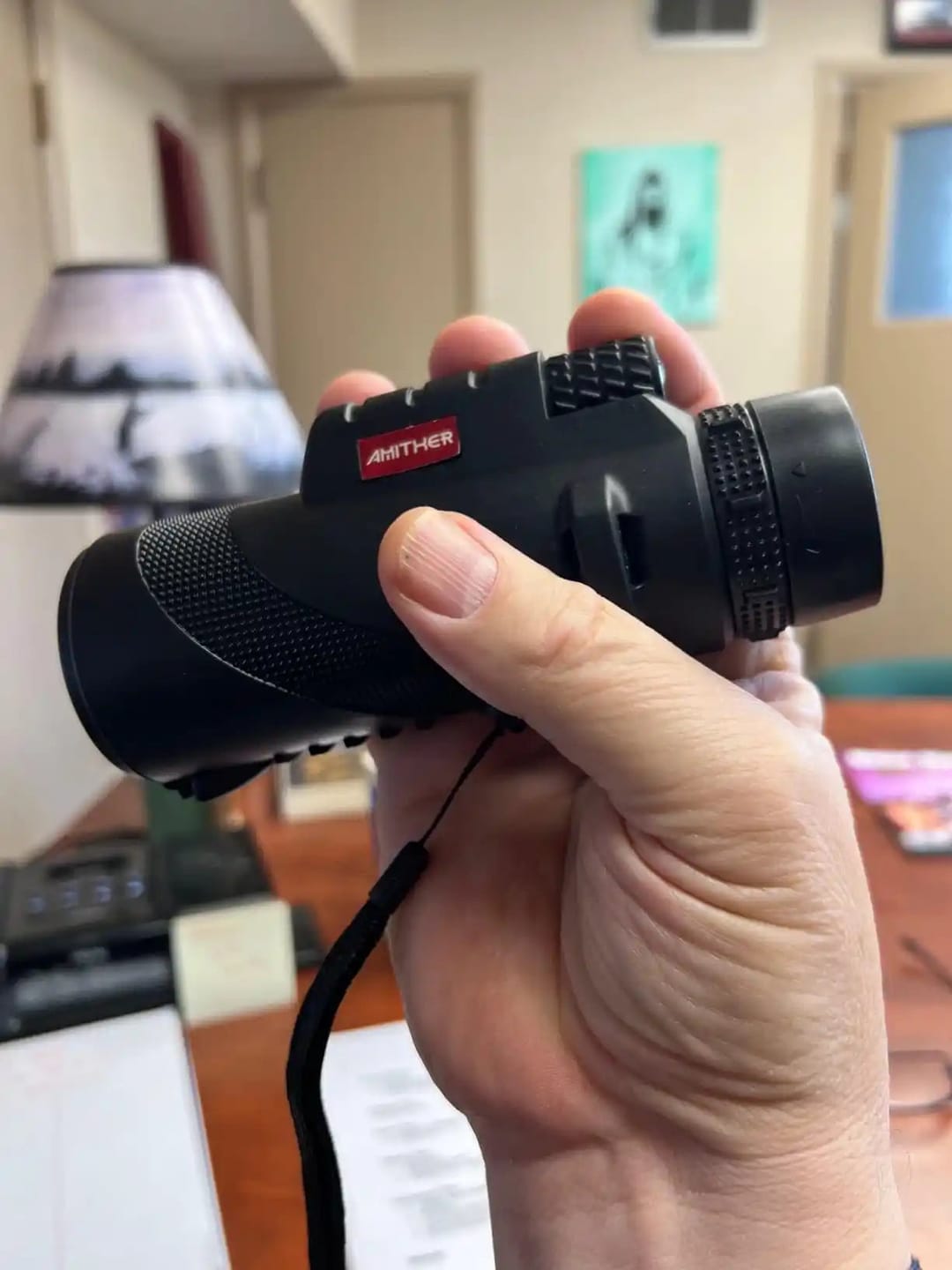 Customer photo review of Vibneo 2000X24 Day & Low-Light Monocular with Phone Adapter