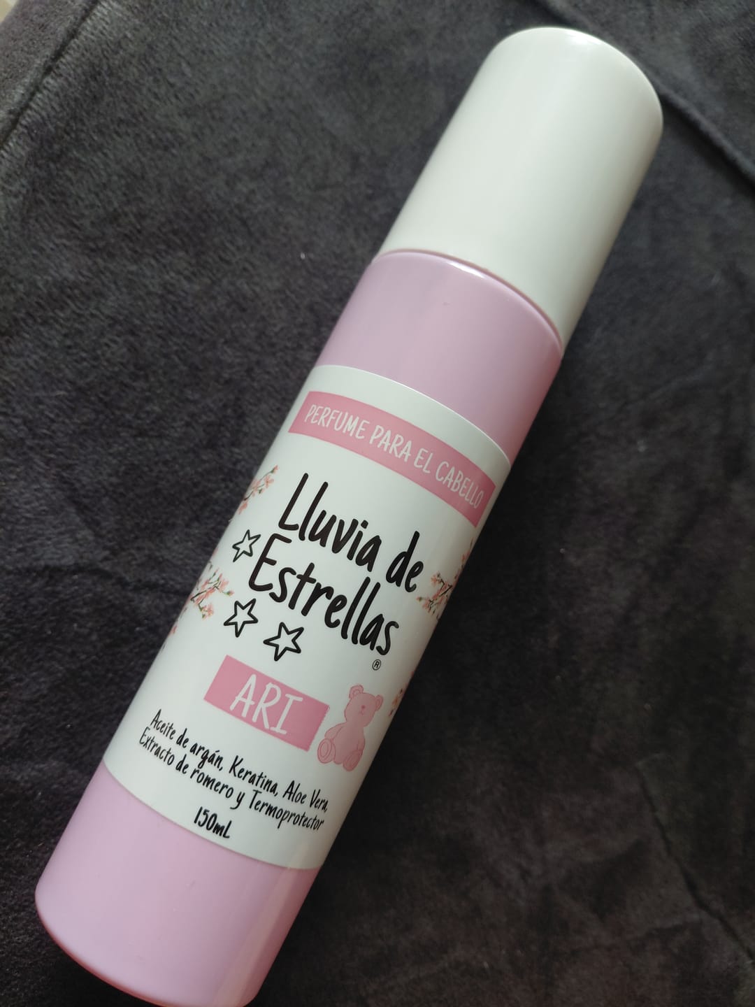 Customer photo review of PERFUME PARA EL CABELLO ARI