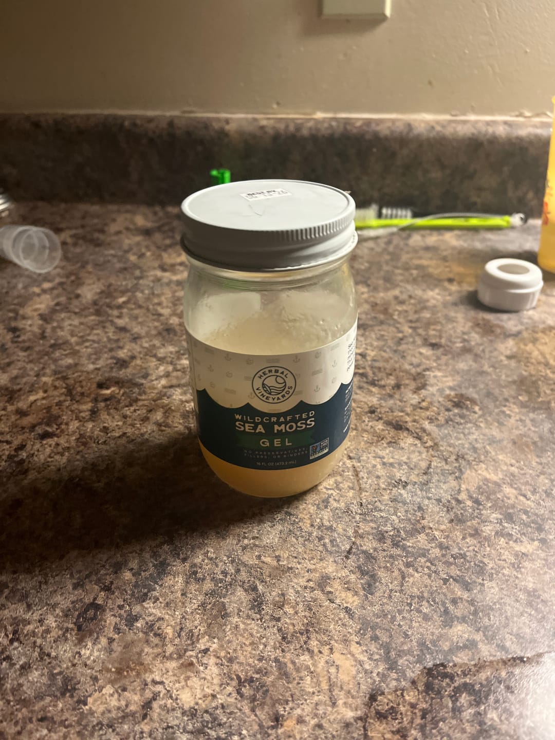 Customer photo review of 60 Day Sea Moss Gel Dynamic Duo