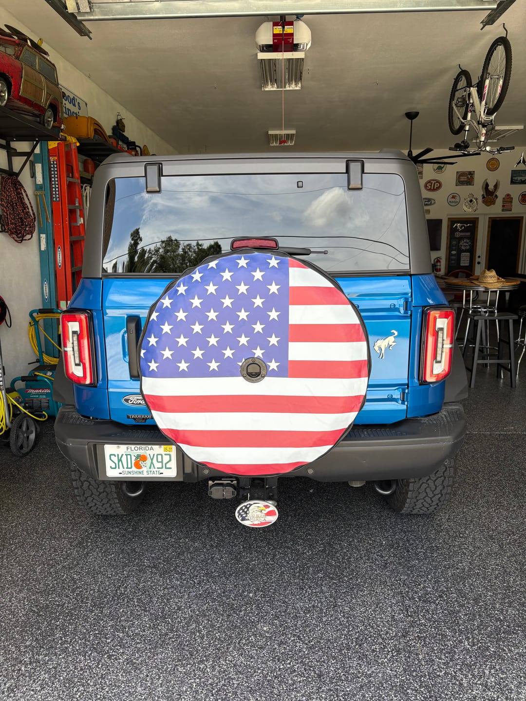 Customer photo review of CUSTOM Ford Bronco Tire Cover