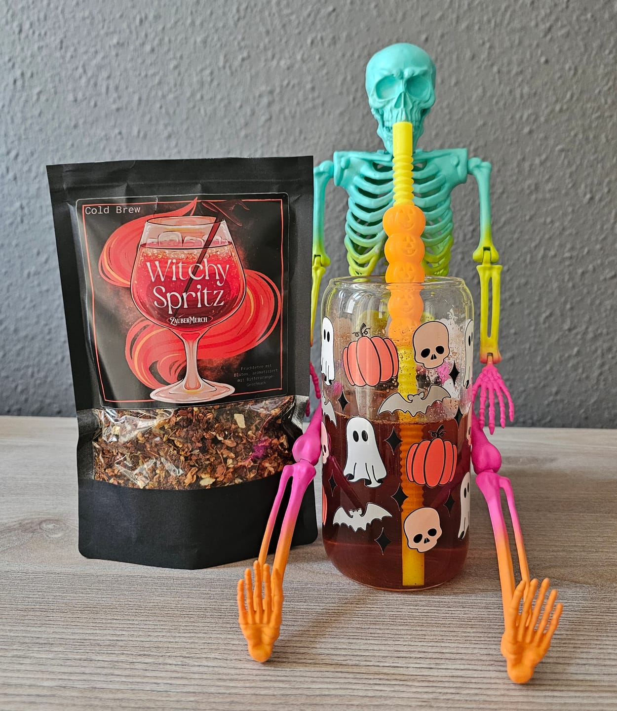 Customer photo review of Witchy Spritz Cold Brew Tee – Bitterorange Eistee