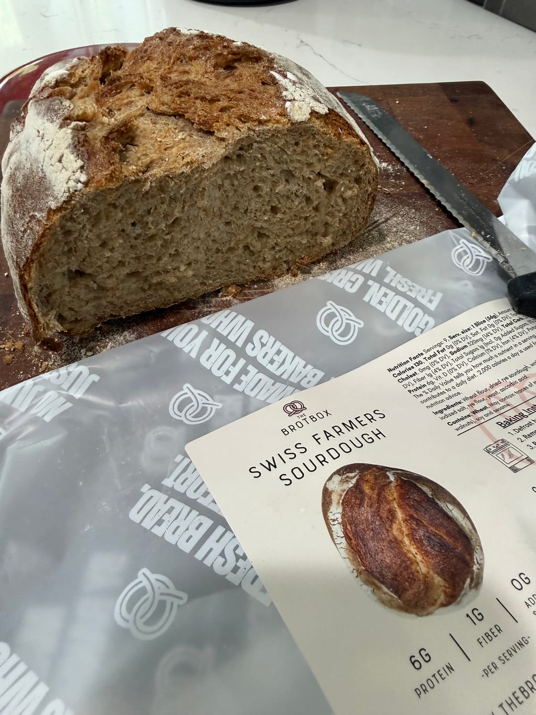 Customer photo review of German Country Loaf