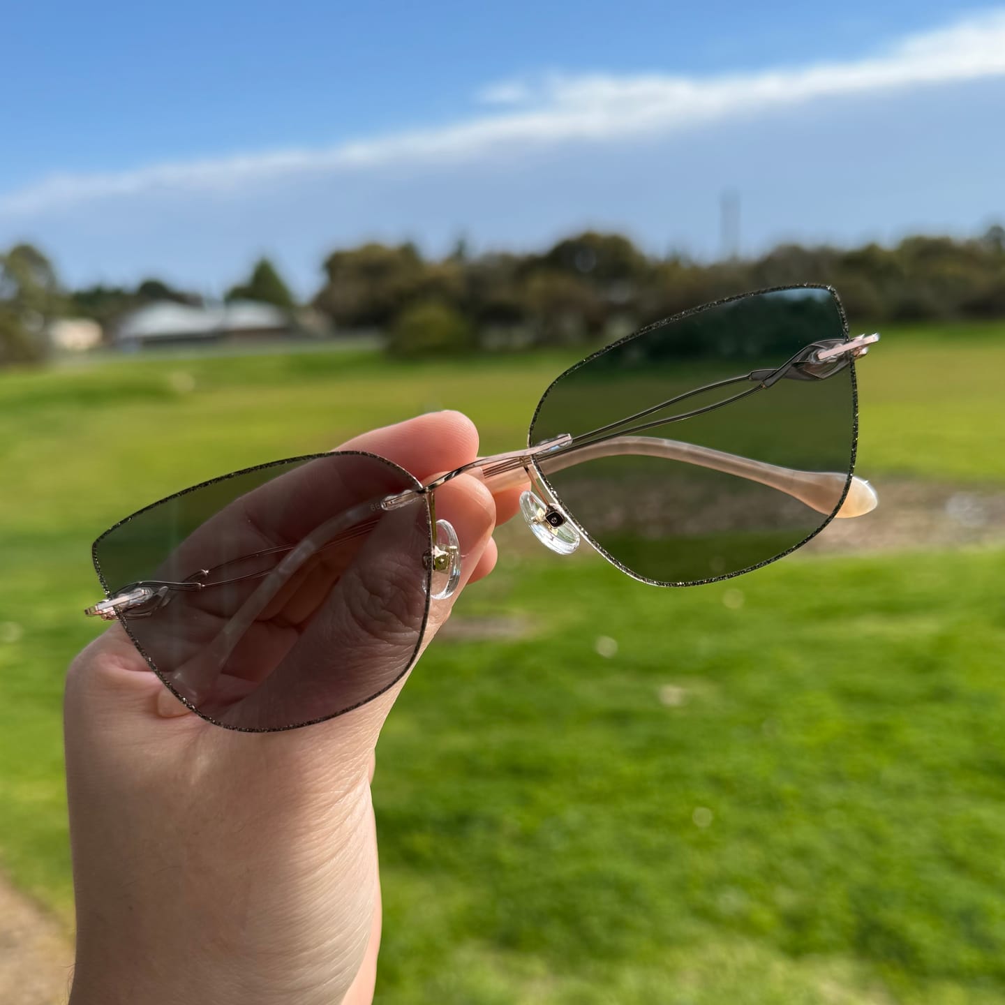 Customer photo review of Mitzy Eyeglasses