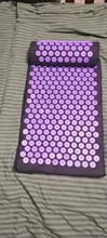 Customer photo review of Ancrage™ — Tapis et coussin d’acupression