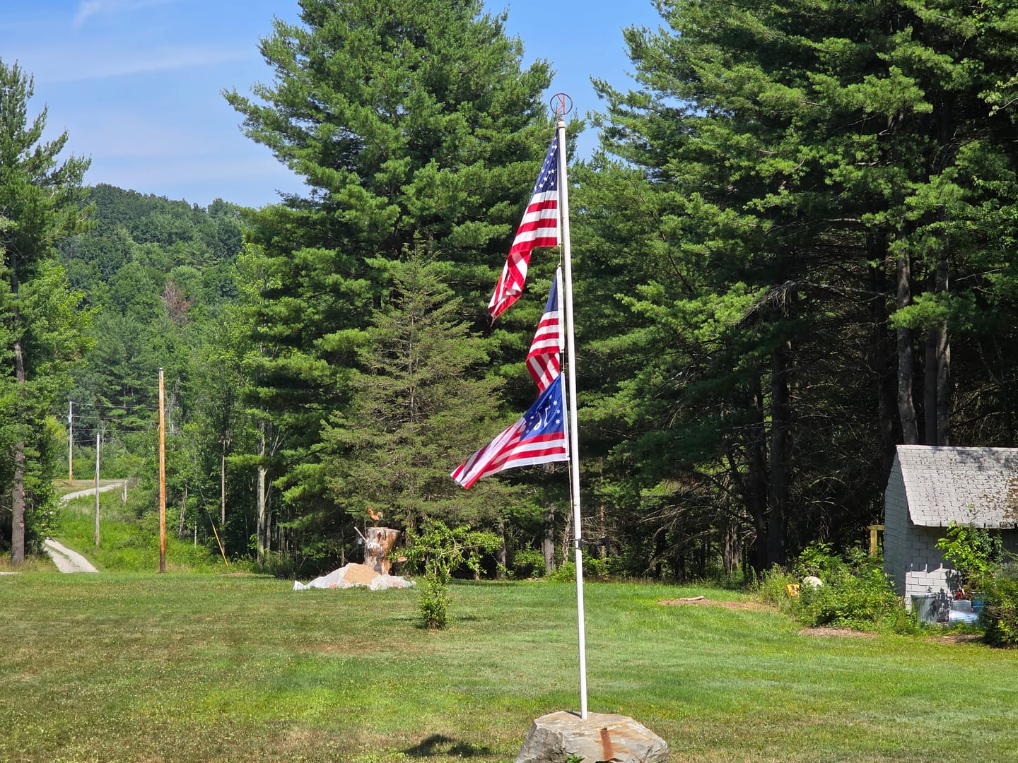 Customer photo review of 3' x 5' Bennington Flag