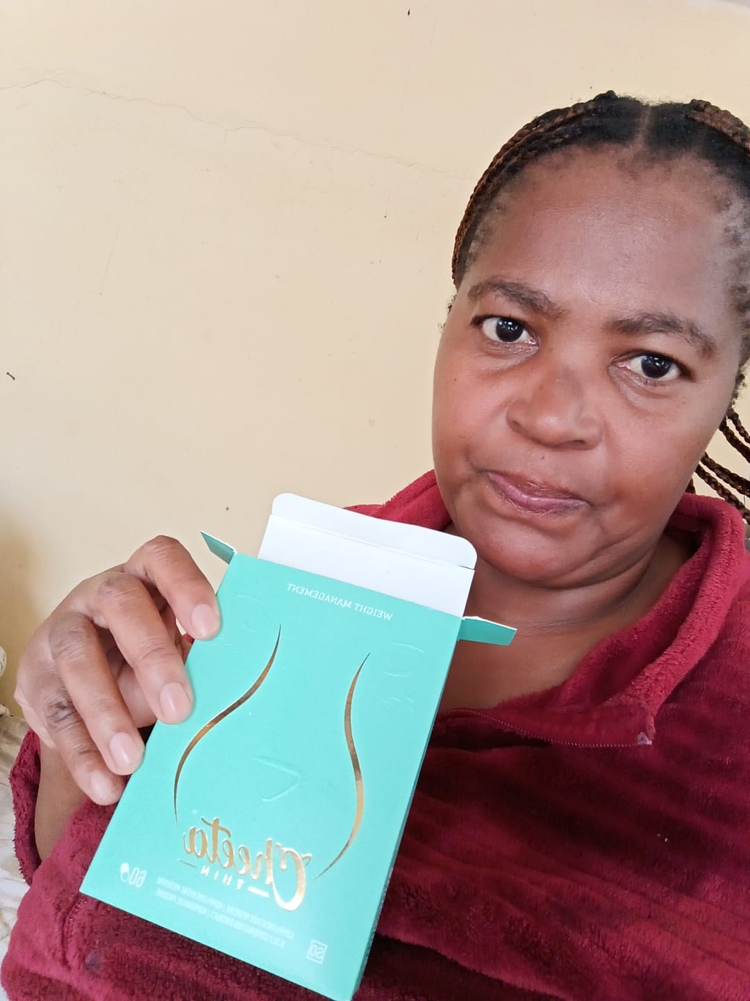 Customer photo review of CheetaThin® Weight Management