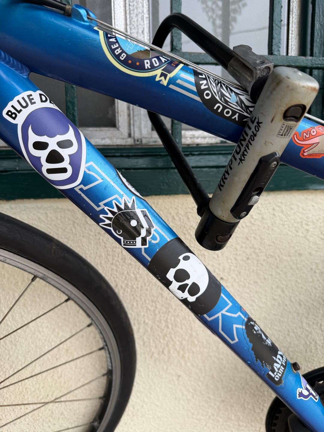 Customer photo review of PBS is Punk Die-cut Sticker - 2"