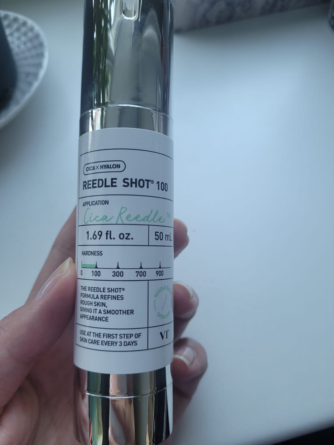 Customer photo review of Serums-būsteris ar mikroadatām VT Cosmetics Reedle Shot 100