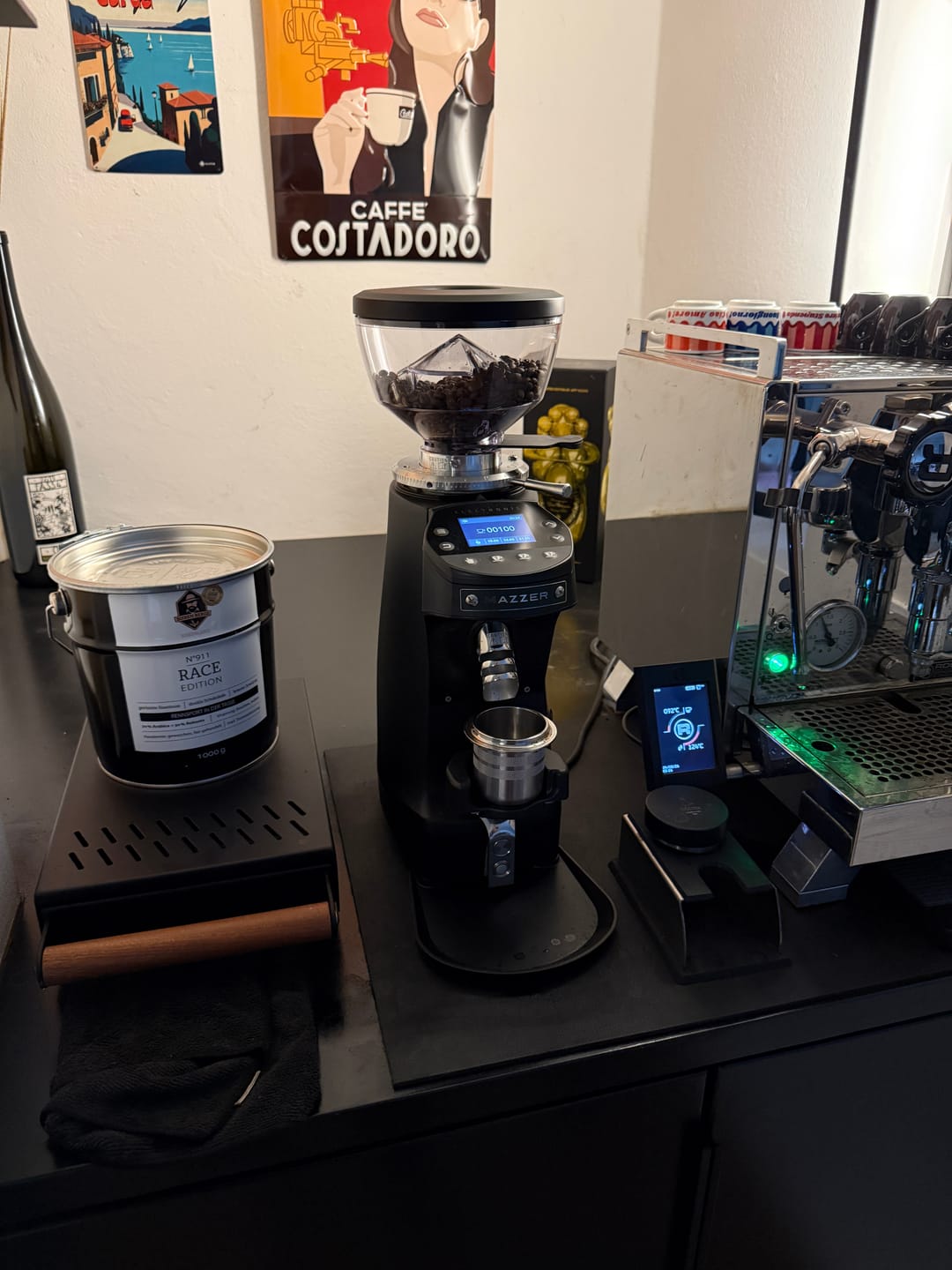 Customer photo review of N°911 RACE EDITION Espresso Bar Mischung incl. Eimer