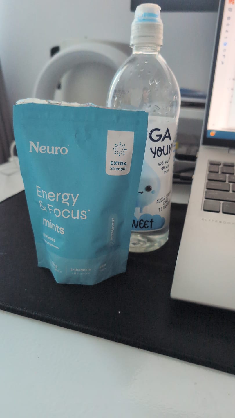 Customer photo review of Extra Strength Energy & Focus Mints